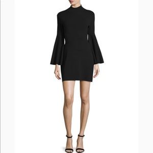 Mini Flare Sleeve Dress